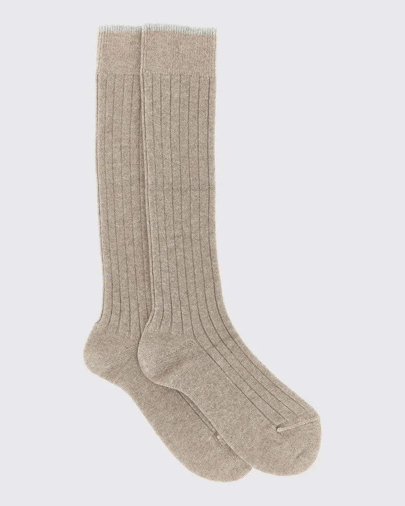 Brunello Cucinelli Socken herren Beige