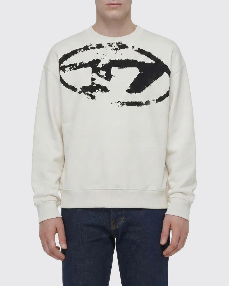 Diesel Sweatshirt herren Weiß