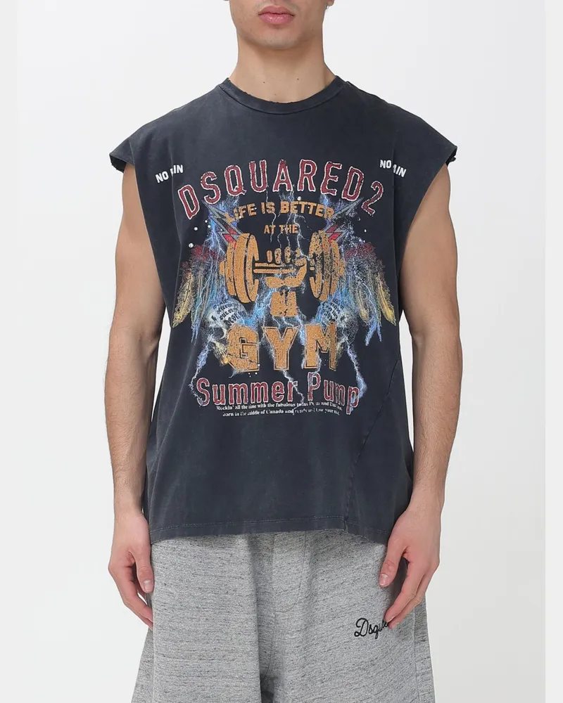 Dsquared2 T-shirt herren Grau
