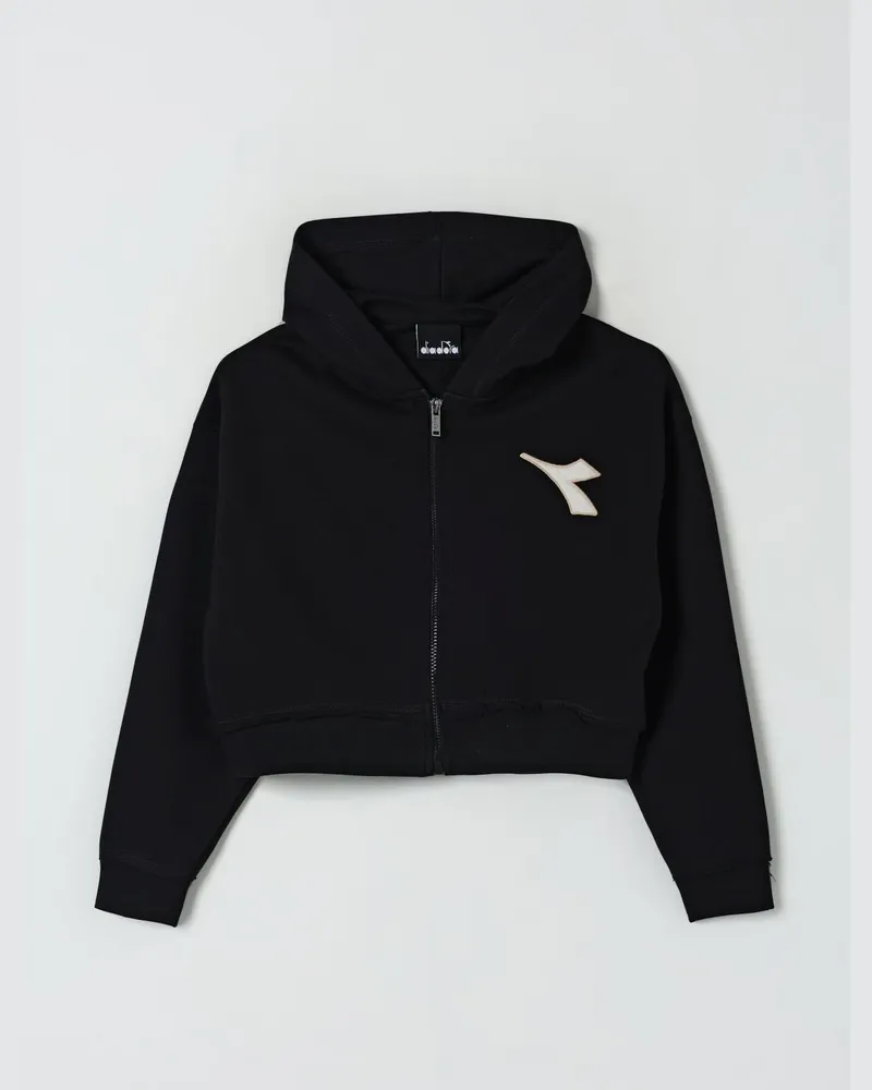 Diadora Pullover kinder Schwarz