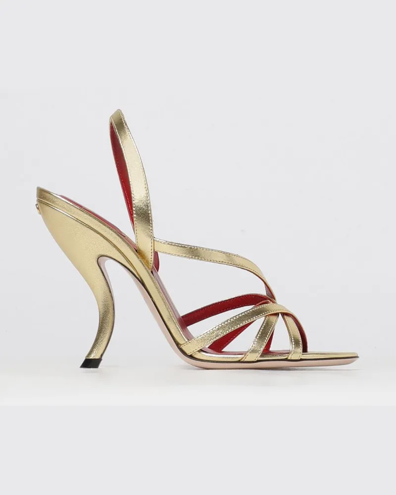 Valentino Garavani Schuhe damen Gold