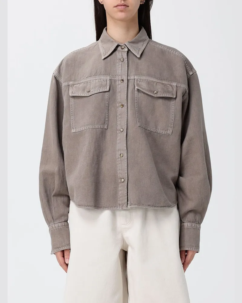 Brunello Cucinelli Hemdbluse damen Braun