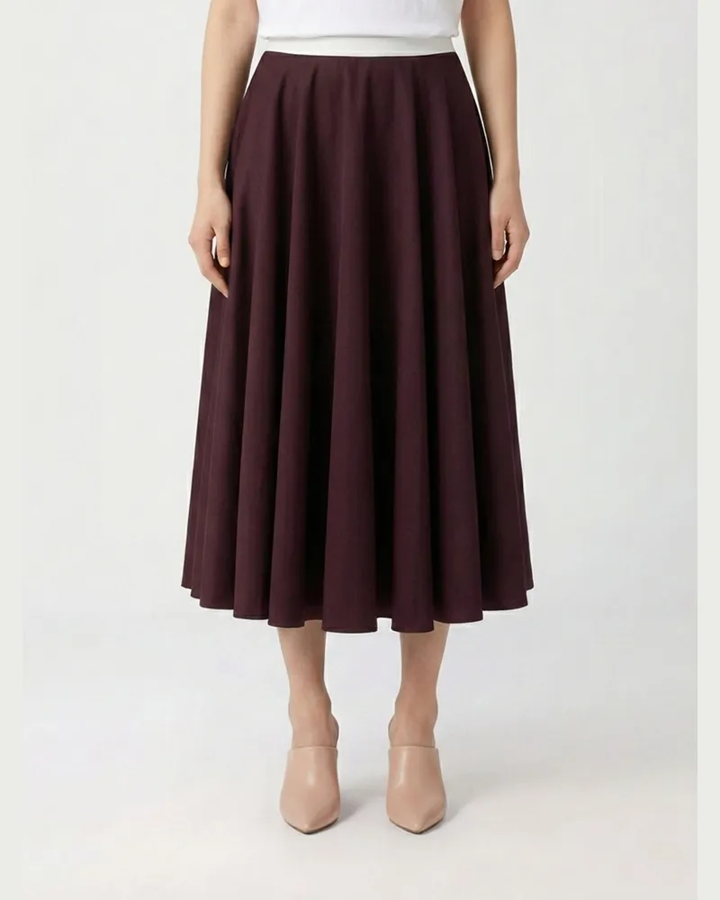 ALYSI Rock damen Braun