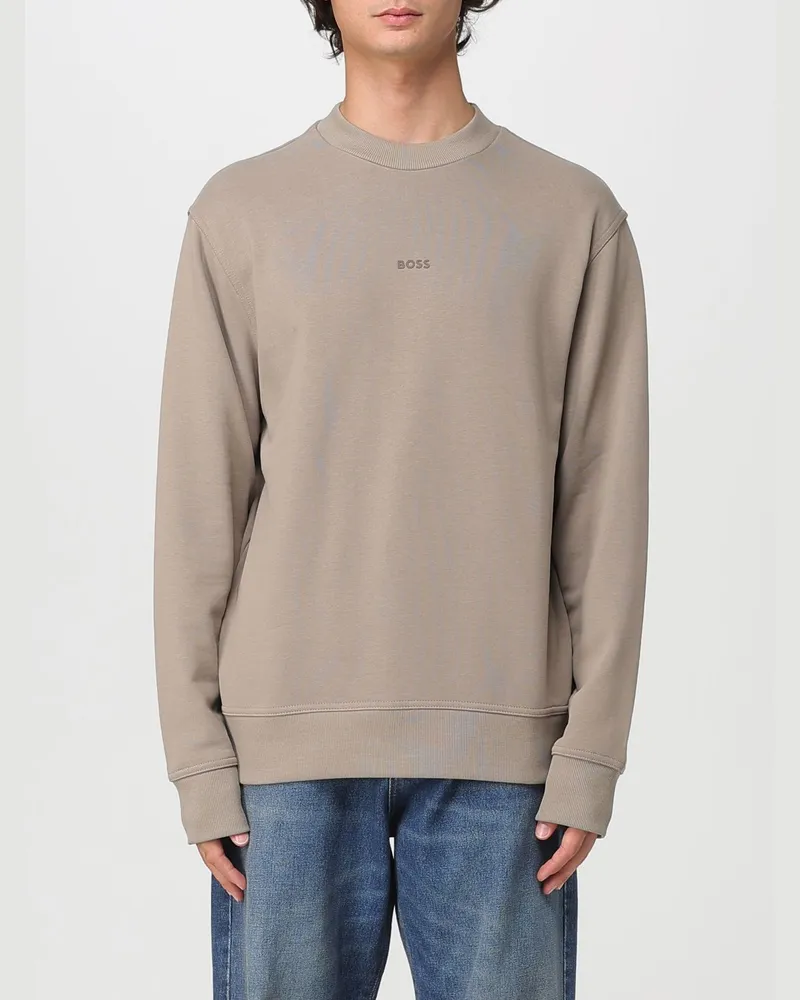 HUGO BOSS Sweatshirt herren Grasgrün