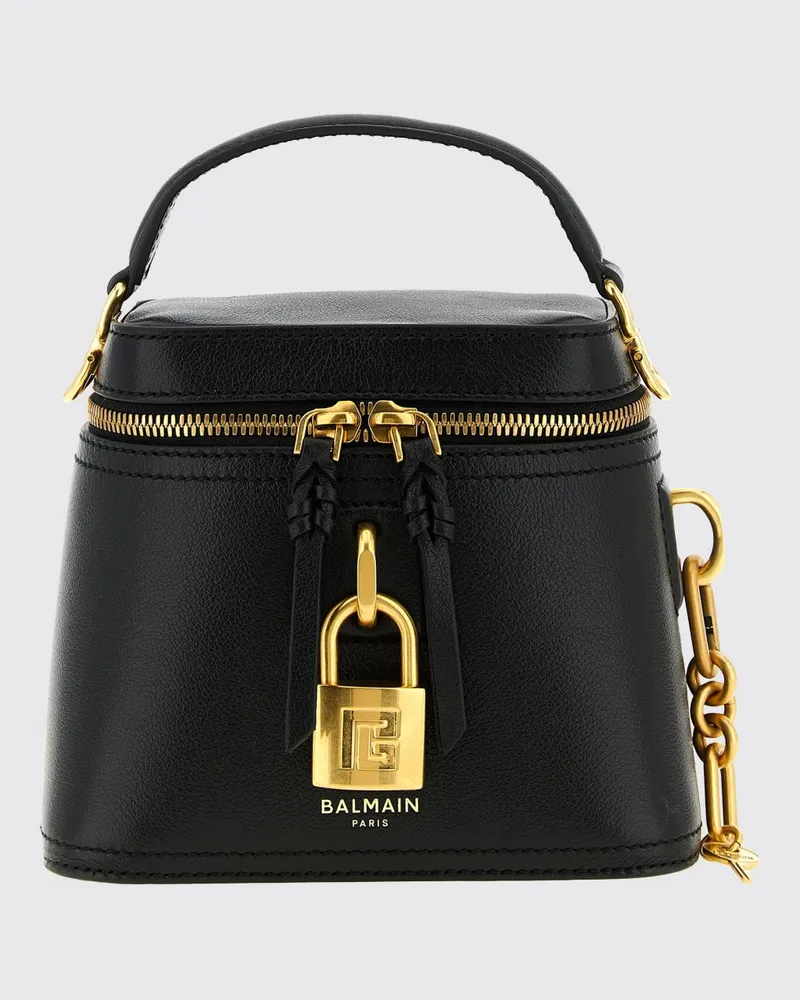 Balmain Schultertasche damen Schwarz