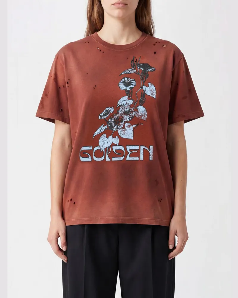 Golden Goose T-shirt damen Rot