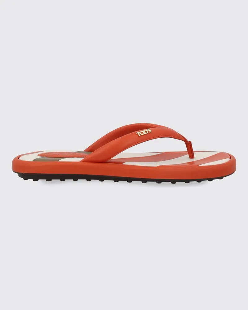 TOD'S Flache schuhe damen Orange