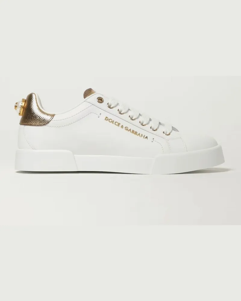 Dolce & Gabbana Sneakers damen Dolce & Gabbana Gold