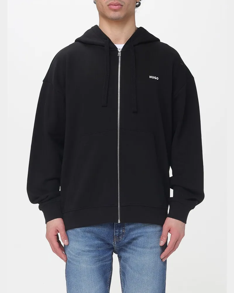HUGO BOSS Sweatshirt herren Schwarz