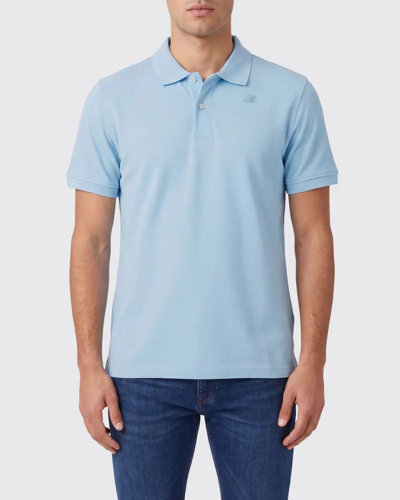 K-Way Polo herren Hellblau