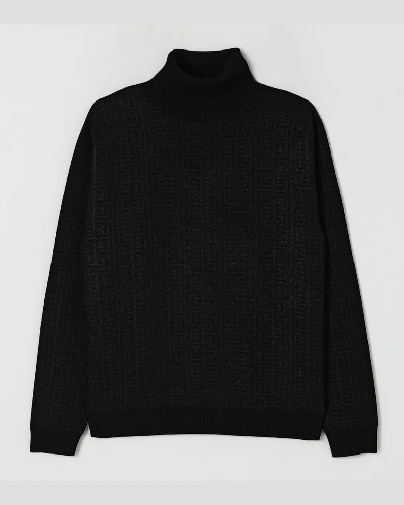 Balmain Pullover kinder Schwarz