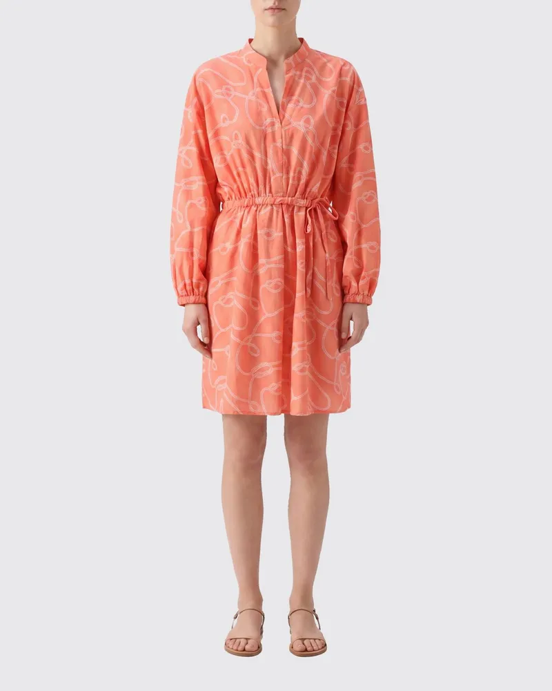 Woolrich Mini-Kleid aus Twill Gelb