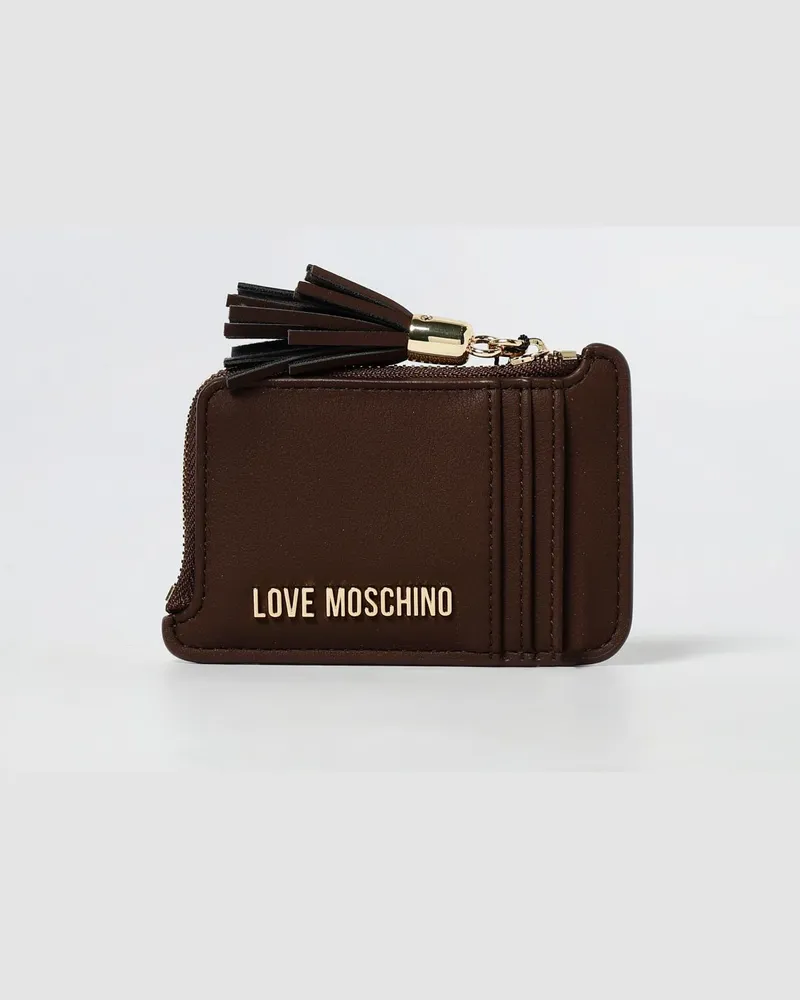 Moschino Clutch damen Braun