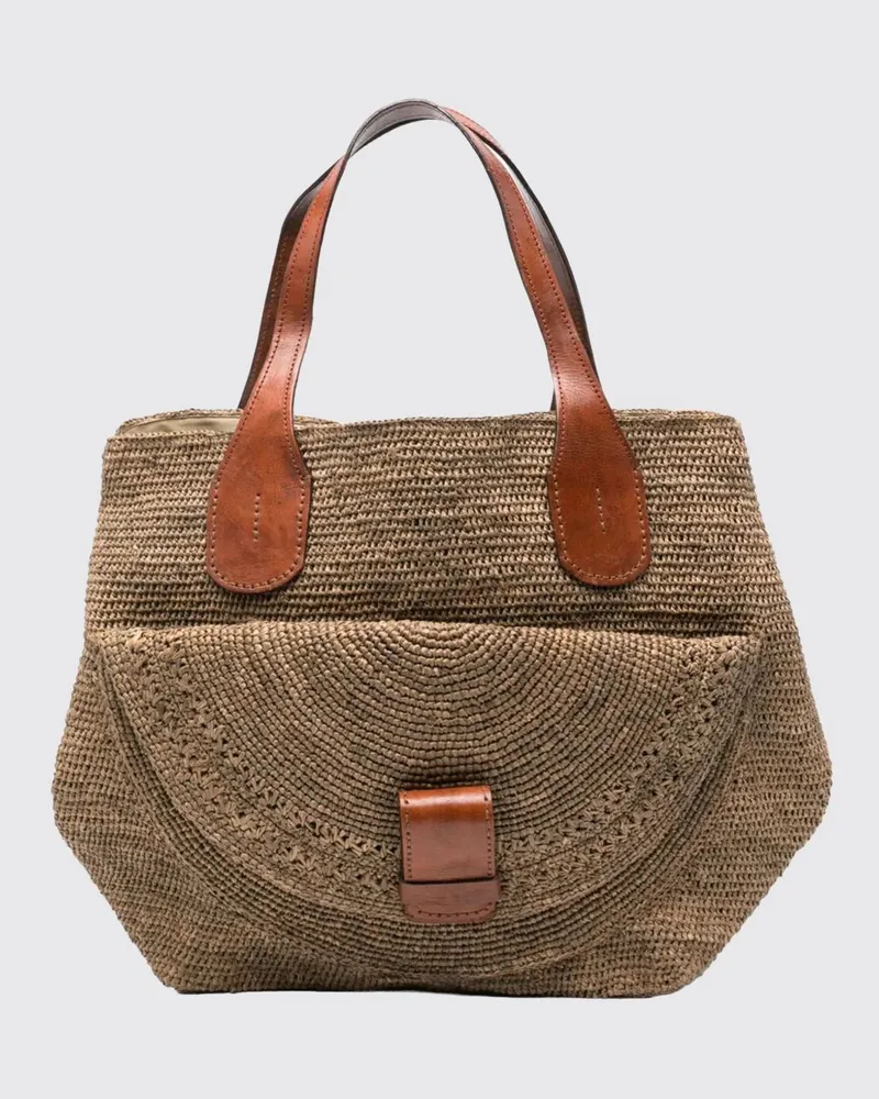 IBELIV Schultertasche damen Braun