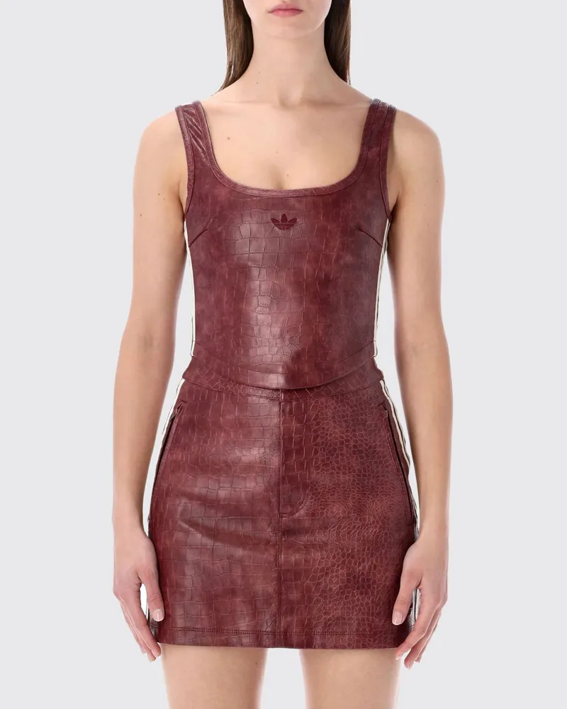 adidas Top damen Burgunderrot