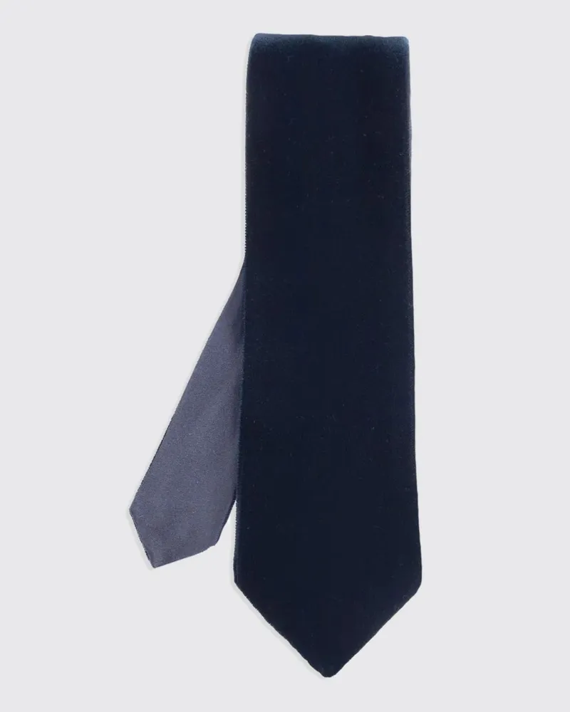 Giorgio Armani Krawatte herren Navy