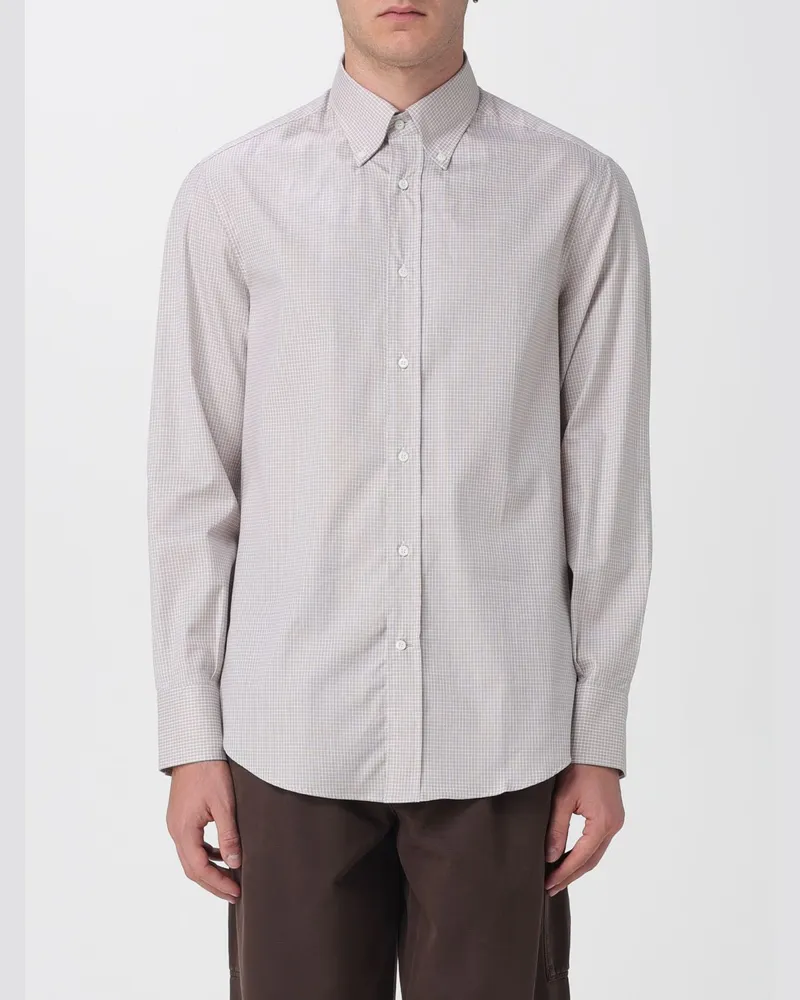 Brunello Cucinelli Hemd herren Beige