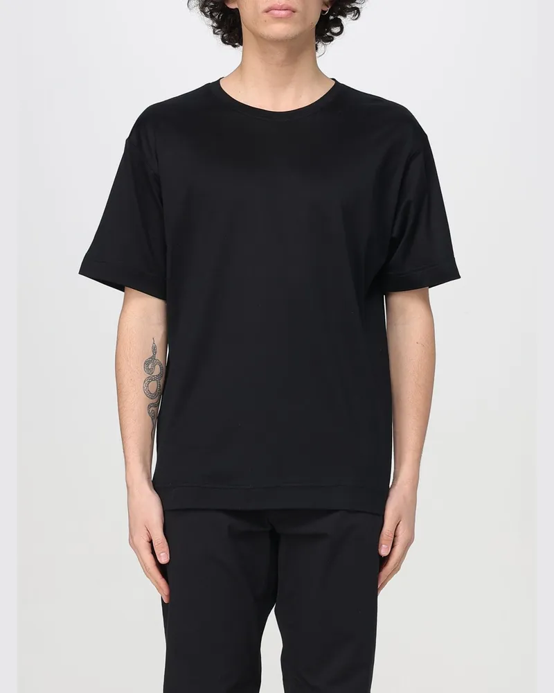 Tagliatore T-shirt herren Schwarz
