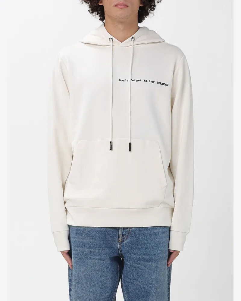 Iceberg Pullover herren Cream