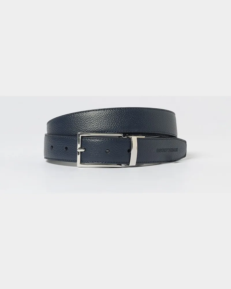Emporio Armani Grtel herren Blau