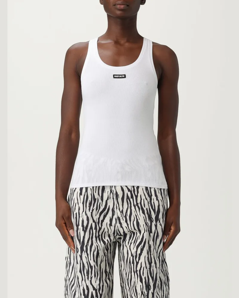 ROTATE Birger Christensen Top damen Weiß