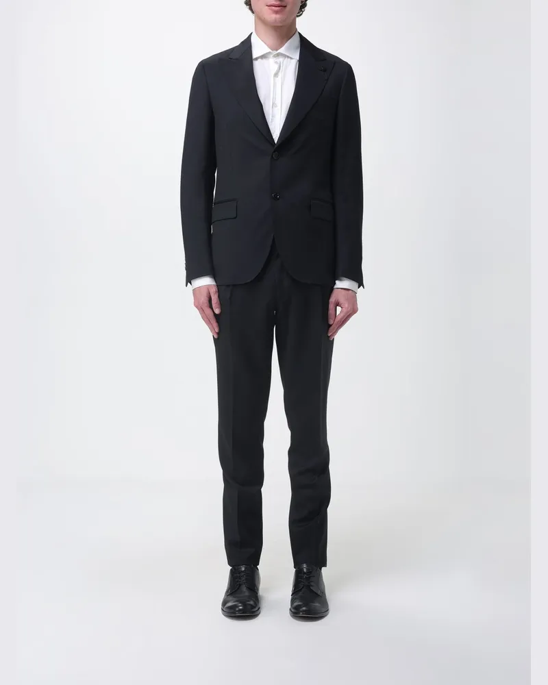 LARDINI Anzug herren Schwarz