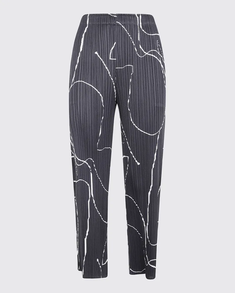 Issey Miyake Hose damen Schwarz