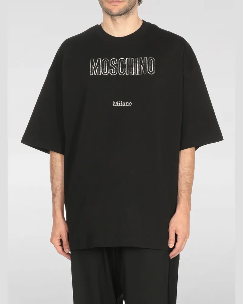 Moschino T-shirt herren Schwarz