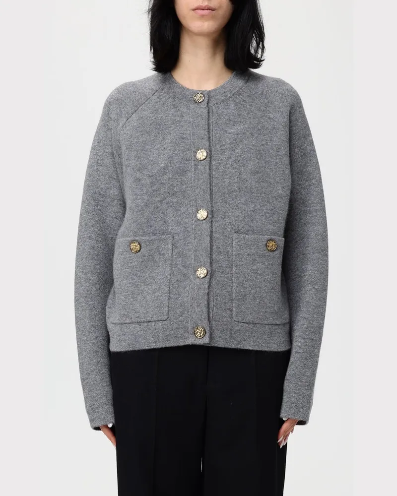 Totême Strickjacke damen Grau