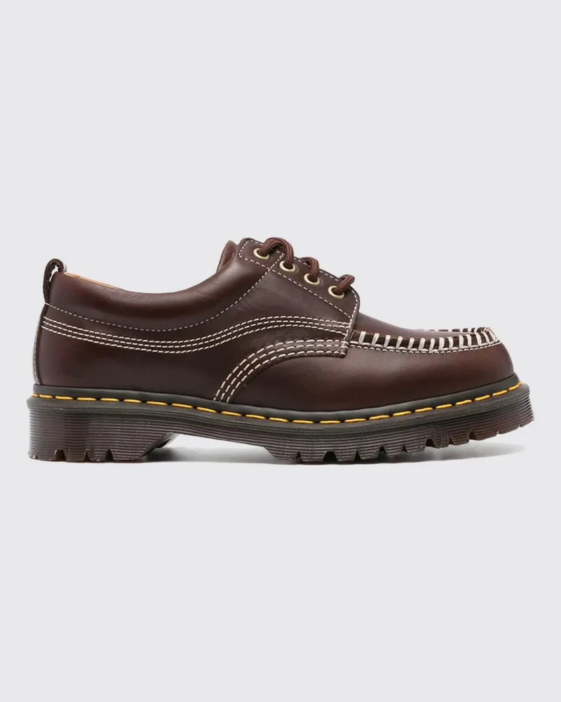 Dr.Martens Lowell Leder-Derby mit sichtbaren Nähten Leder