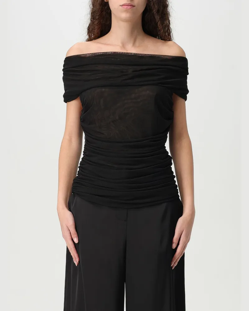 Hanita Top damen Schwarz