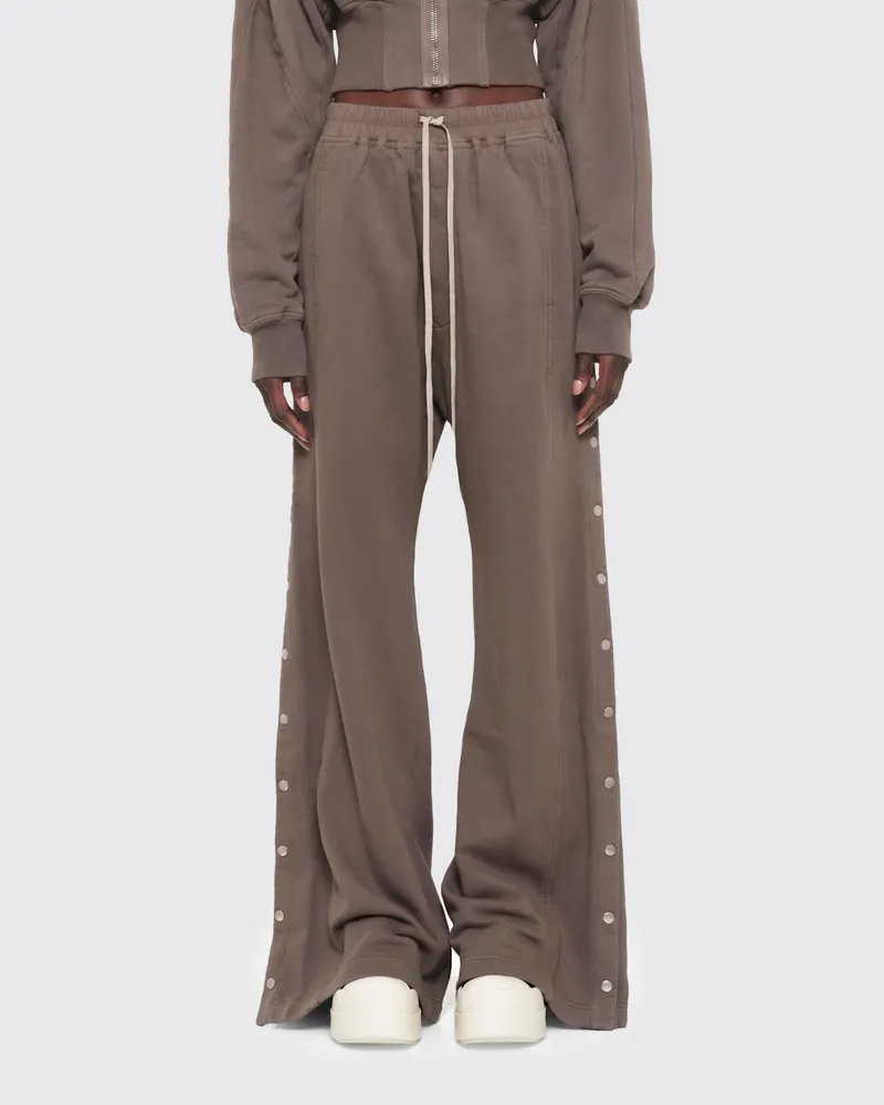 DRKSHDW by Rick Owens Weite Baumwollhose Braun