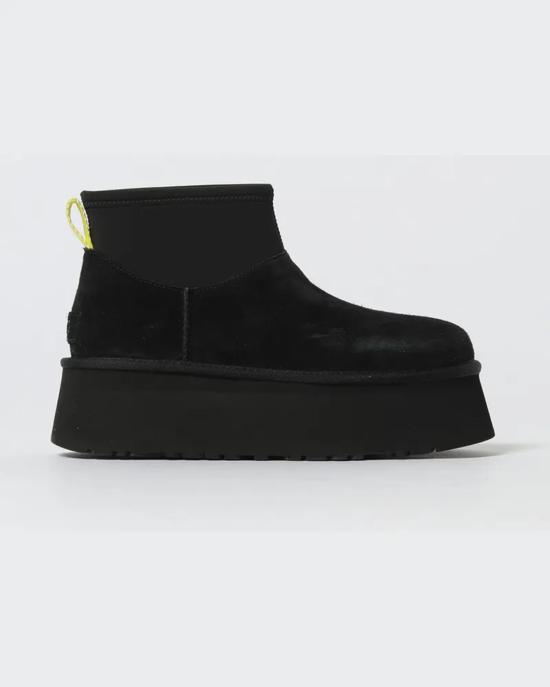 UGG Flache stiefeletten damen Schwarz