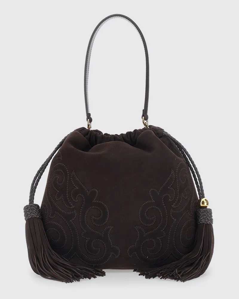 Etro Schultertasche damen Braun