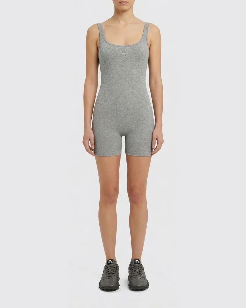 Marine Serre Jumpsuit damen Grau
