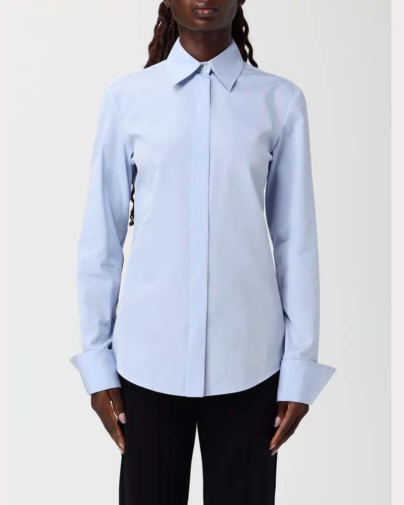 SPORTMAX Hemdbluse damen Hellblau