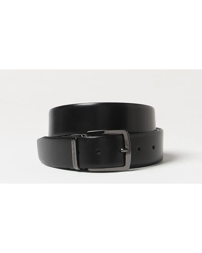 Emporio Armani Grtel herren Schwarz