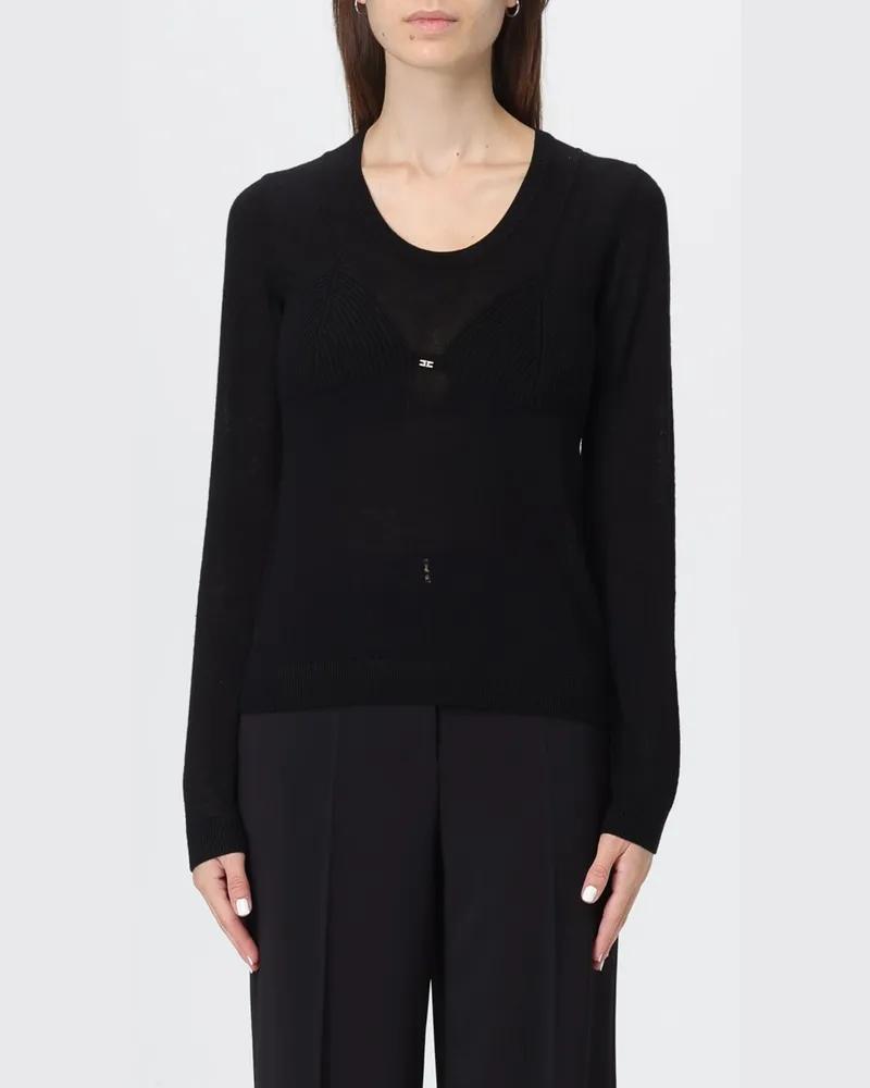 Elisabetta Franchi Pullover damen Schwarz
