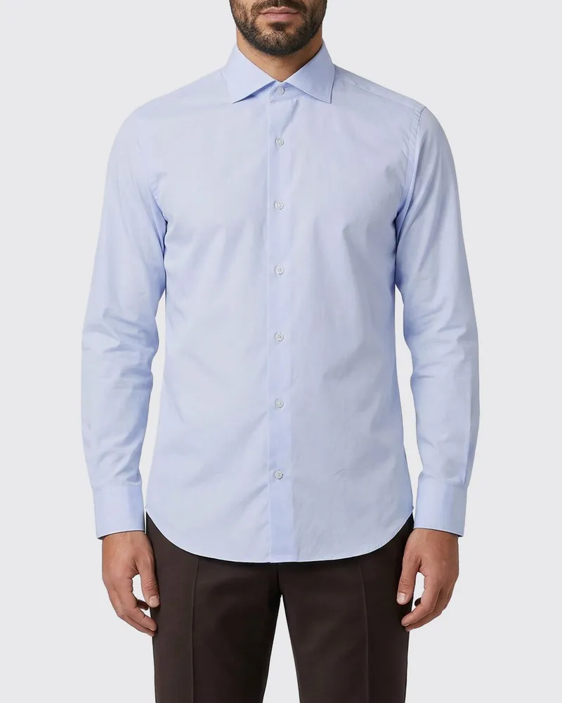 Tintoria Mattei Hemd herren Blau