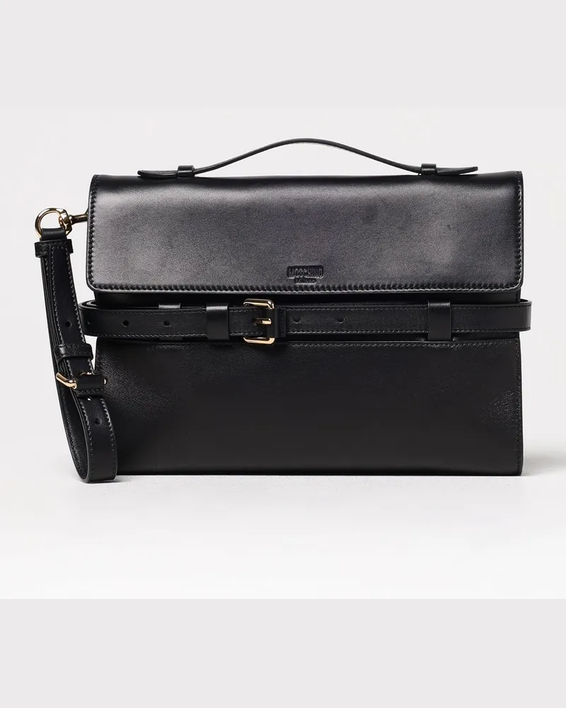 Moschino Clutch damen Schwarz