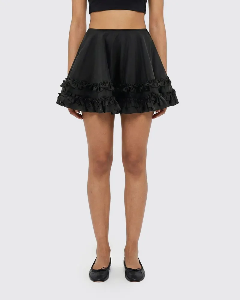 Ganni Rock damen Schwarz