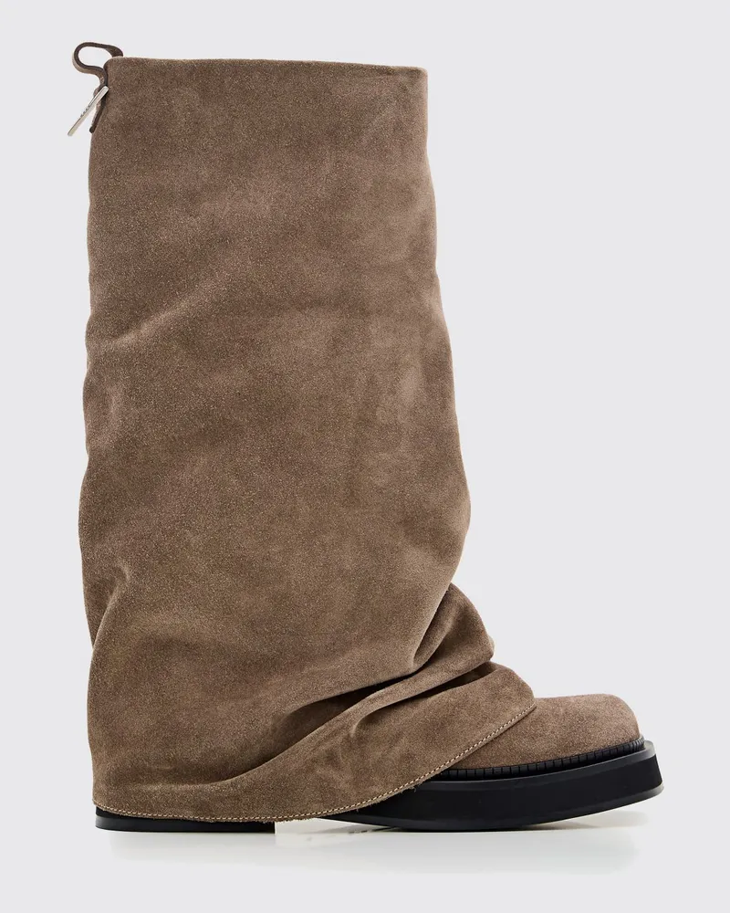 ATTICO Stiefel damen Beige