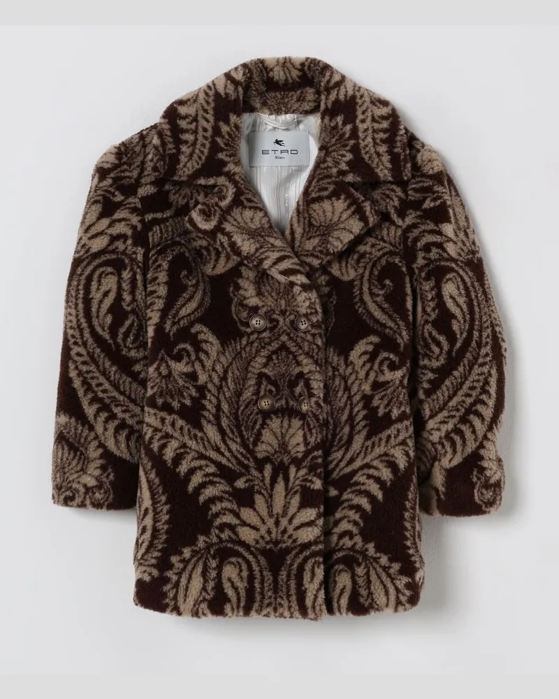 Etro Mantel kinder Braun
