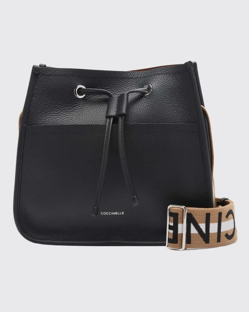 Coccinelle Schultertasche damen Schwarz