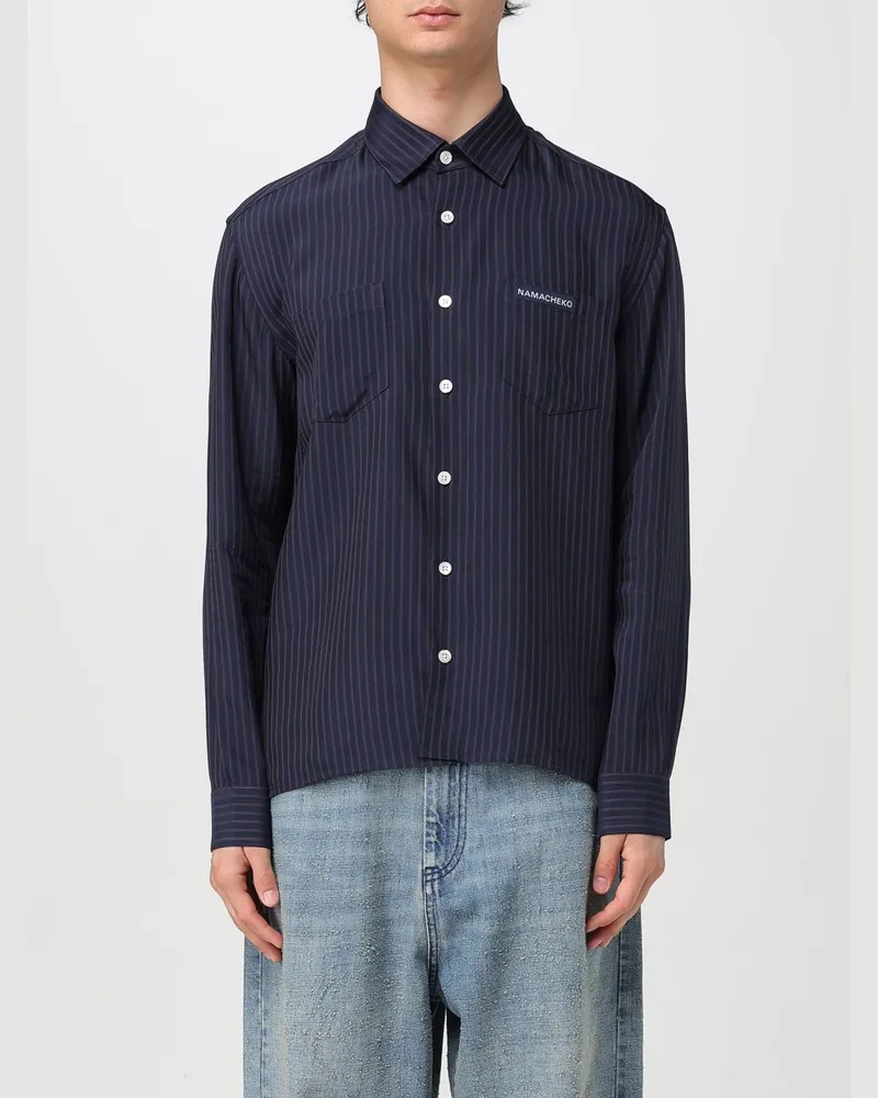 Namacheko Hemd herren Blau