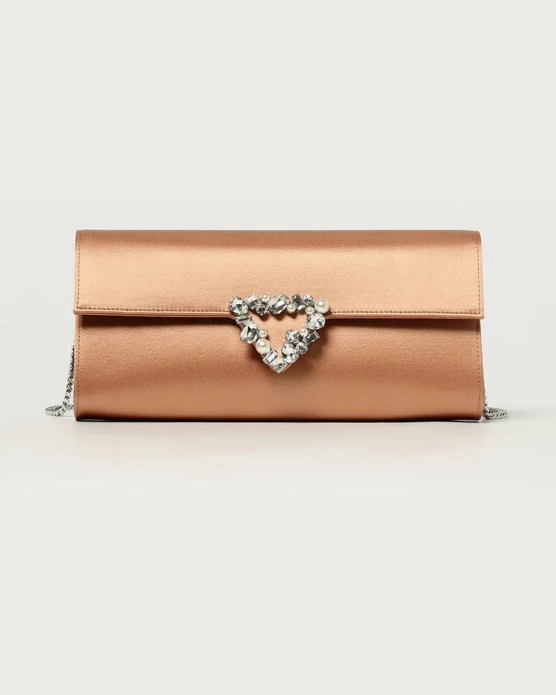 Sergio Rossi Schultertasche damen Nude