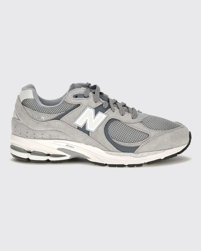 New Balance 2002R Sneaker aus Veloursleder und Mesh mit N-ergy-Sohle Stahl