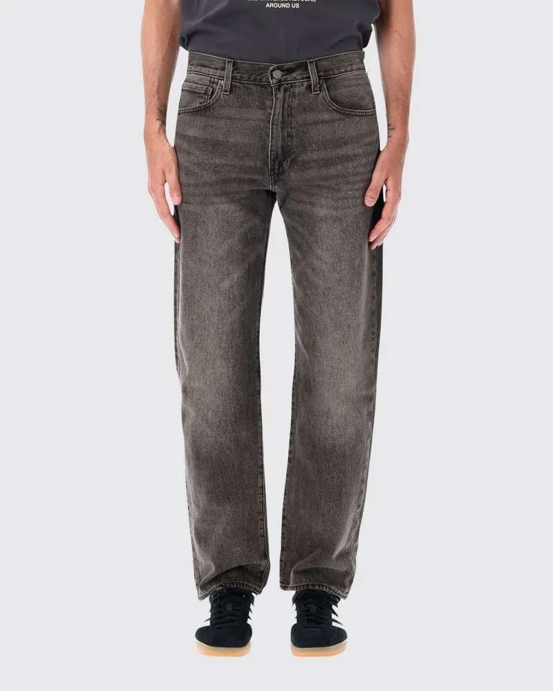 Levi's 555™ Straight Jeans von aus blauem Baumwolldenim mit mittlerer Leibhöhe Denim