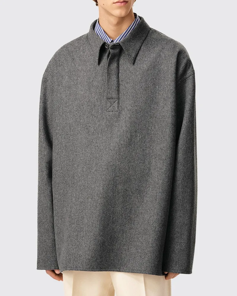 AMI Paris Hemdbluse damen Grau