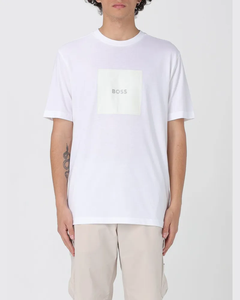 HUGO BOSS T-shirt herren Weiß